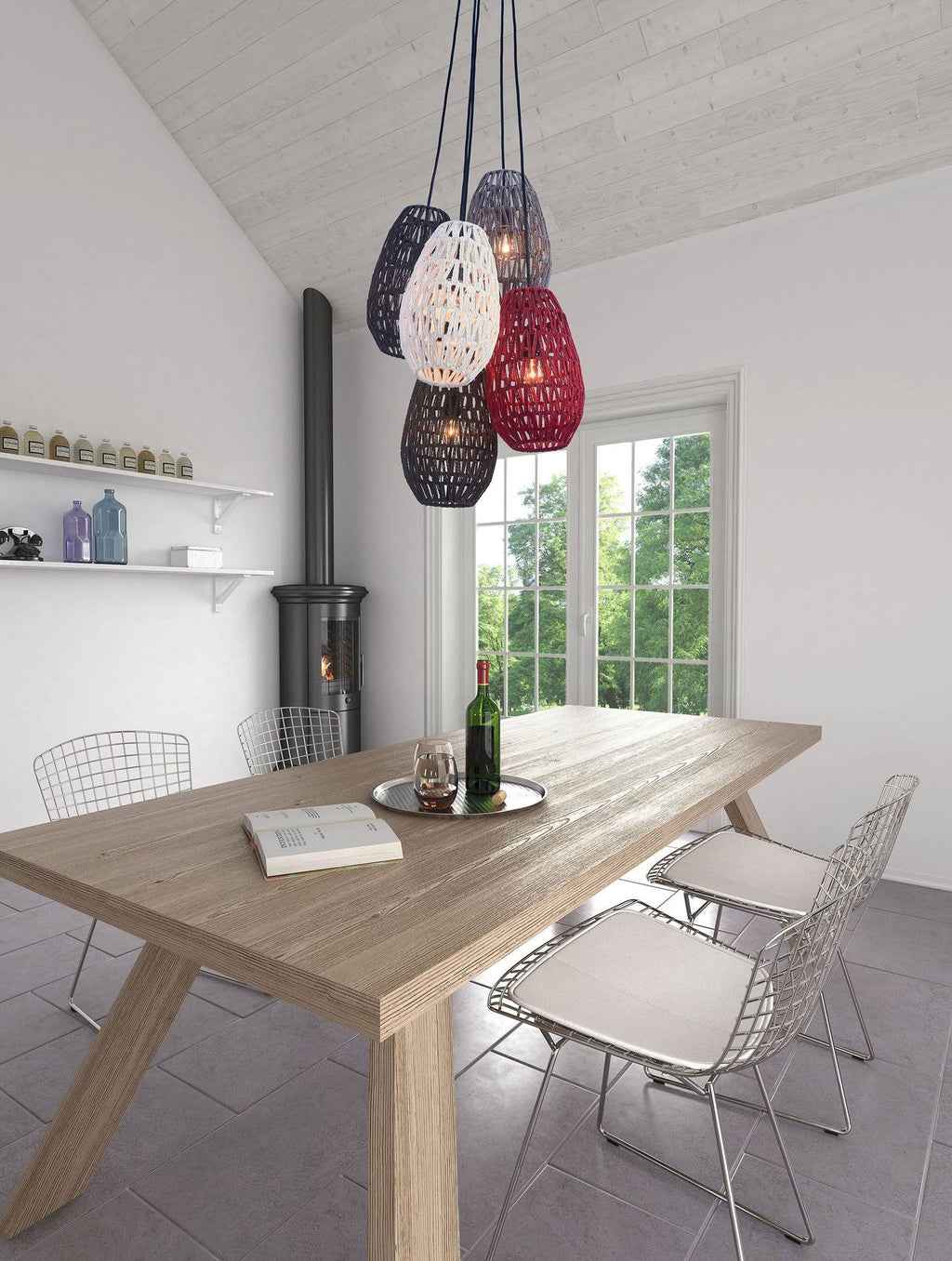 Multicolor Ceiling Lamp S536