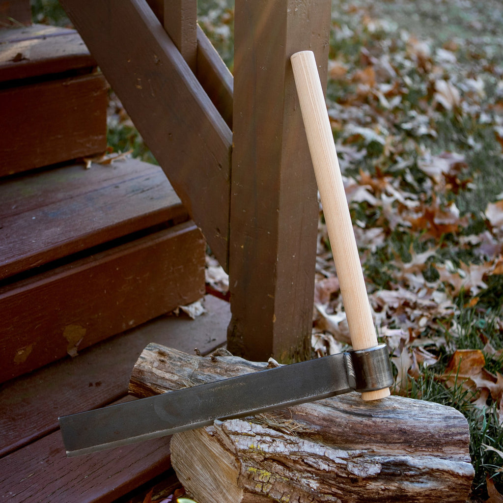 Hickory and Steel Wood-Splitting Froe Z8565