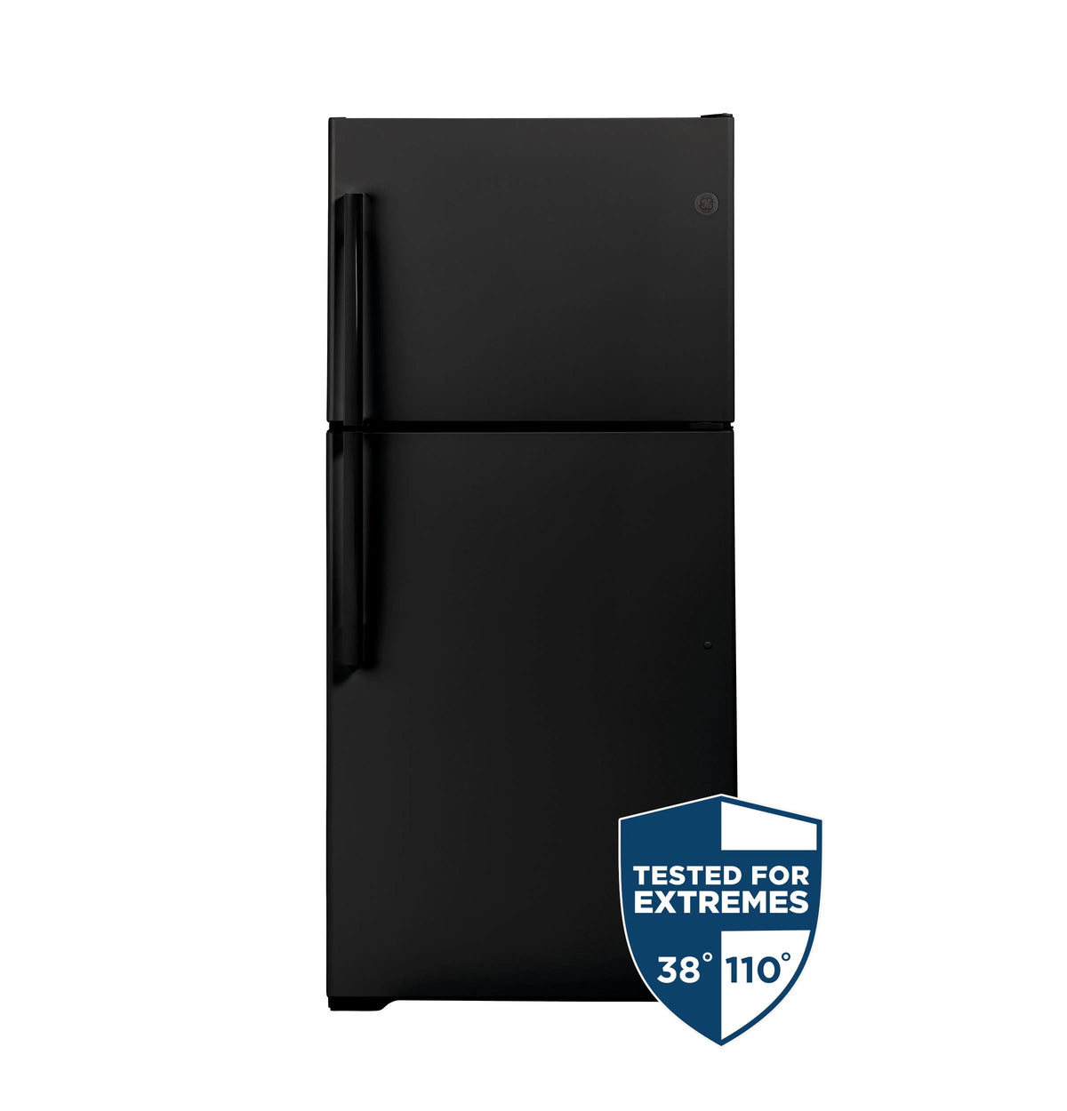 Black Top-Freezer Refrigerator C44963