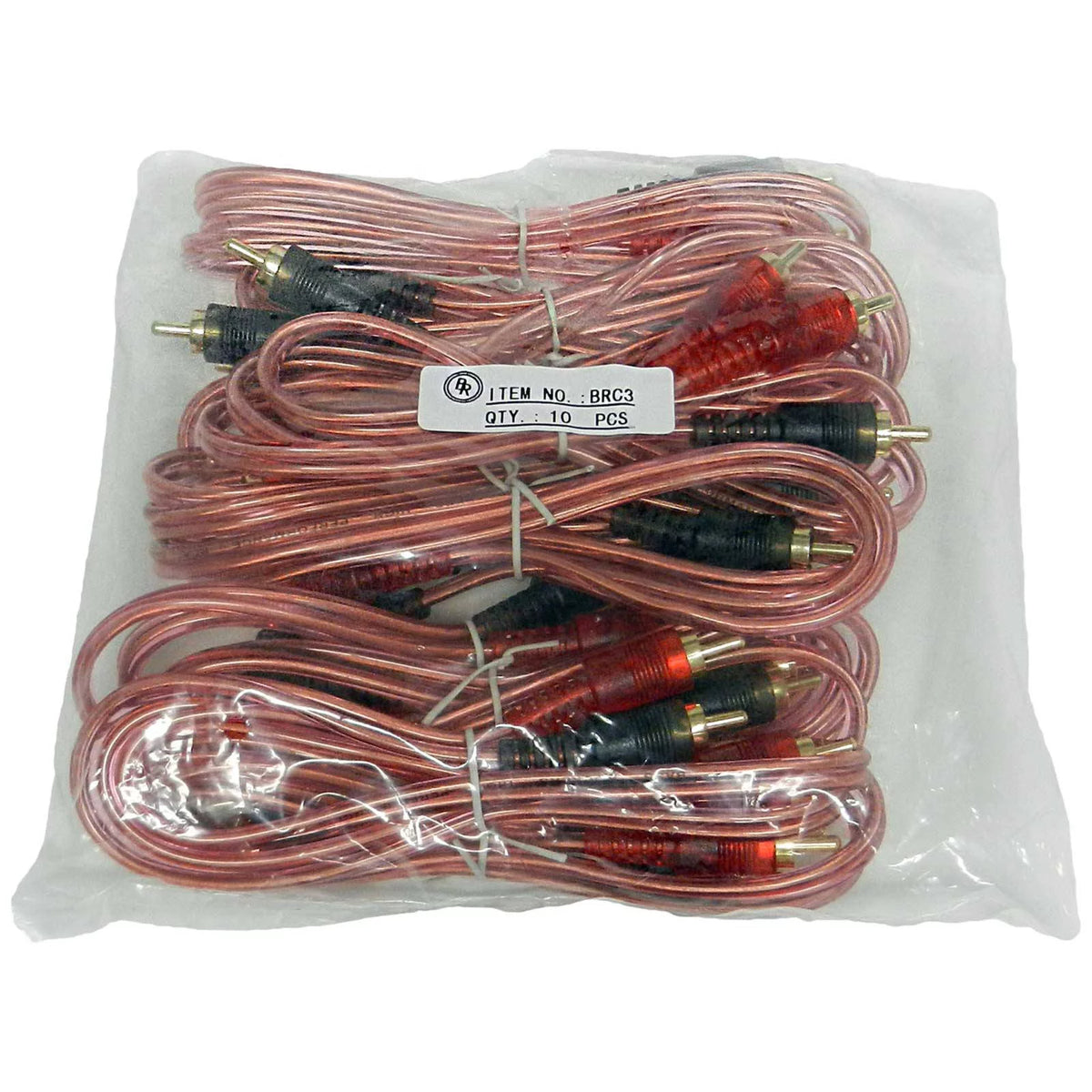 Interconnect RCA Audio Cables 10 Pack K24405