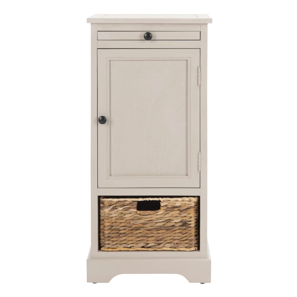 Tall Storage Unit Vintage Grey V918259