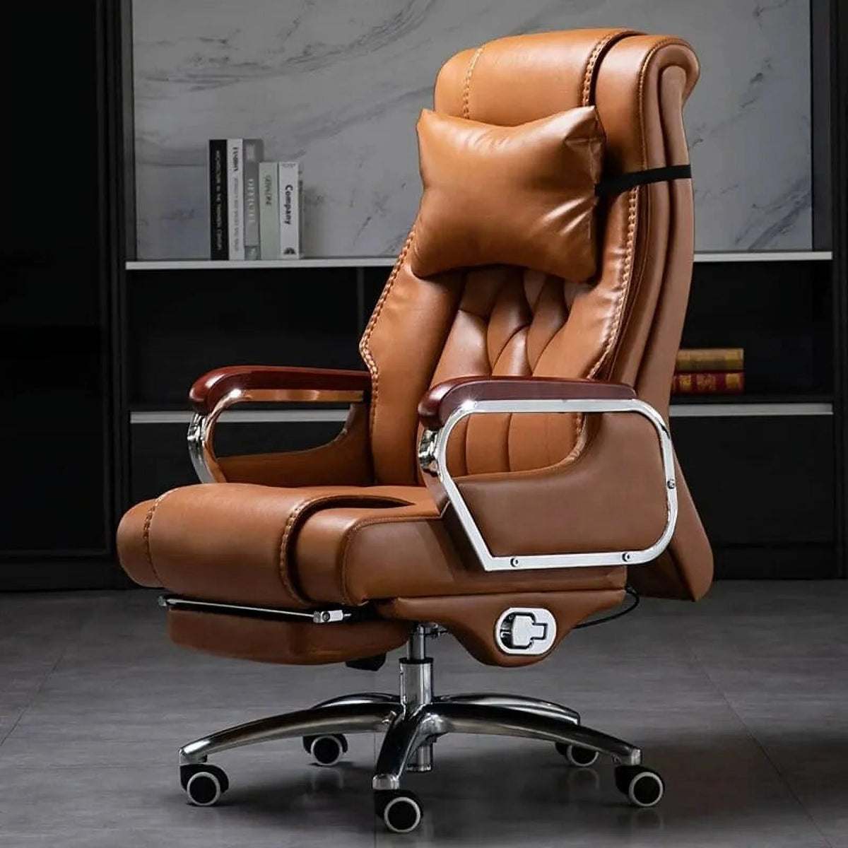 Black Metal Legs Executive Lounge Chair Z27624
