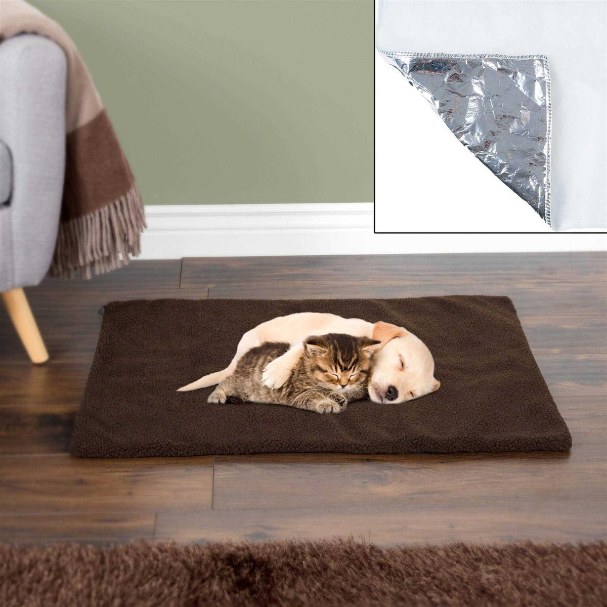 Self-Warming Dog Crate Mat M235