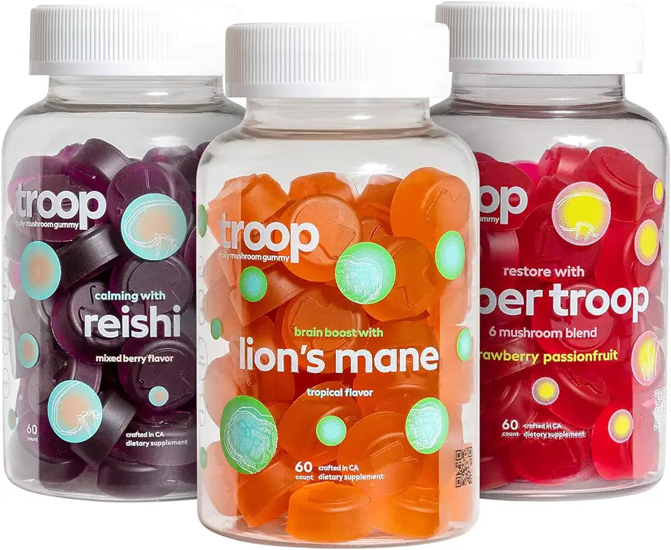 Mushroom Gummies with Lion's Mane and Reishi T24844