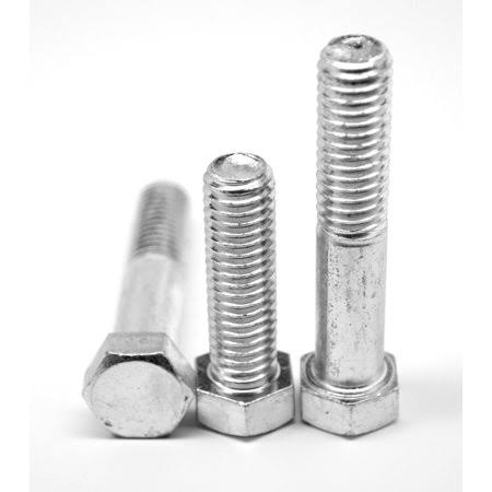 3/4 inch-10 x 2 inch Coarse Thread Grade 5 Hex Cap Screw Medium Carbon Steel Zinc Plated Pk 100 A90309