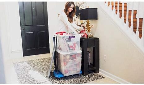 Adjustable Fold Flat Cart Q8798