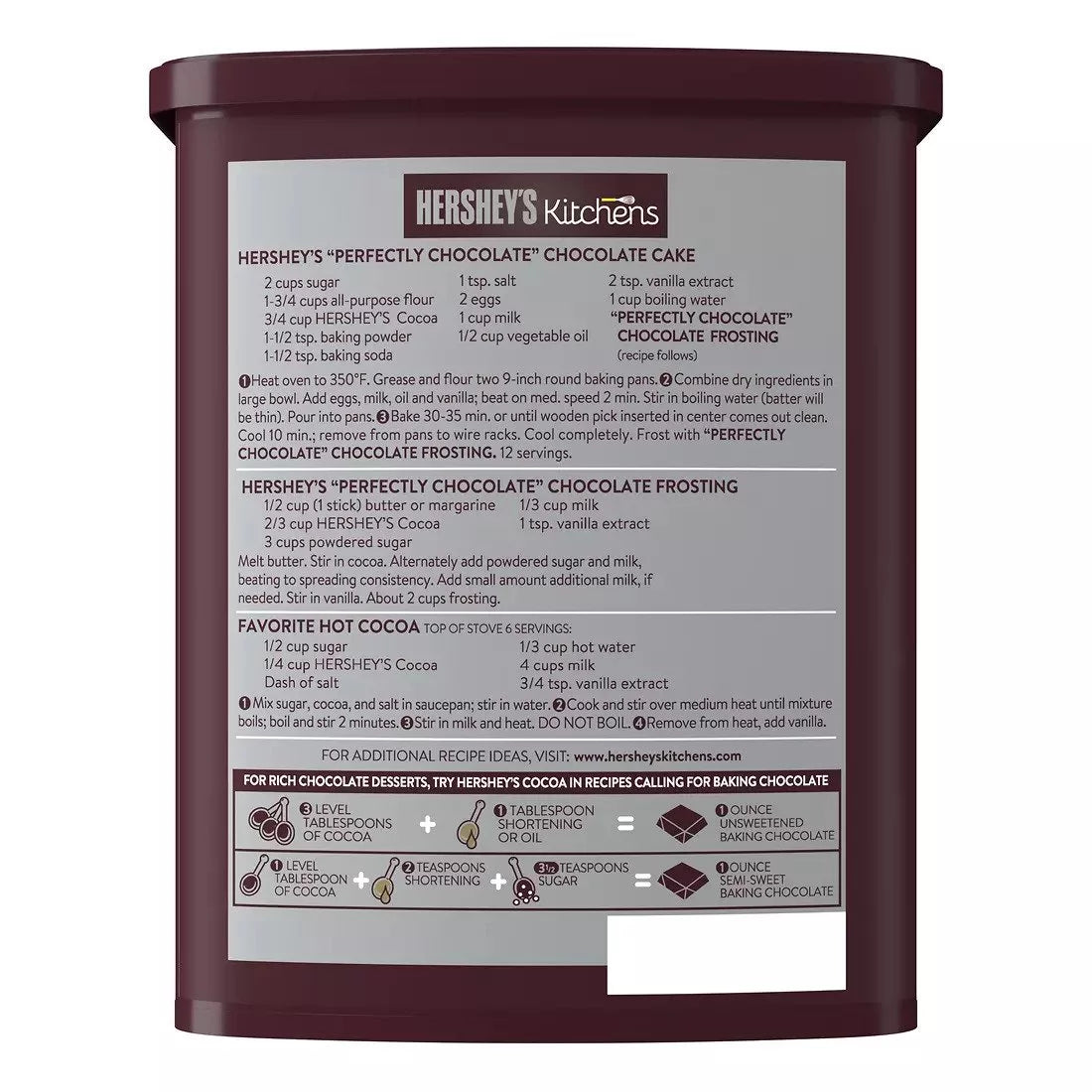 Natural Unsweetened Cocoa 23 oz. F693
