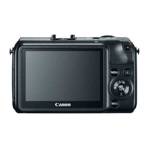 Black 18.0 MP Compact System Camera with 3.0-Inch LCD and EF-M22 STM Lens X855219