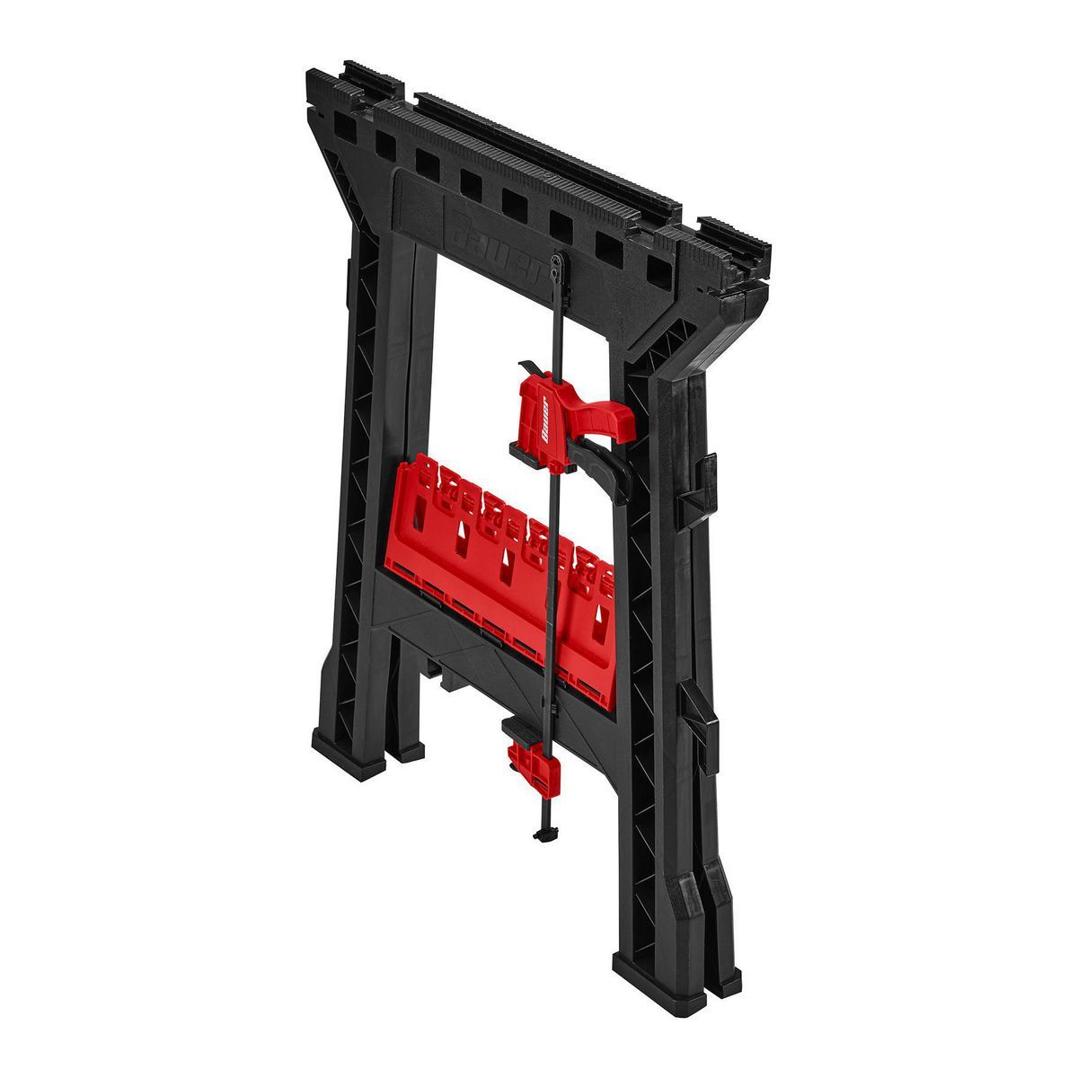 Polypropylene Folding Sawhorse with Bar Clamp X79977