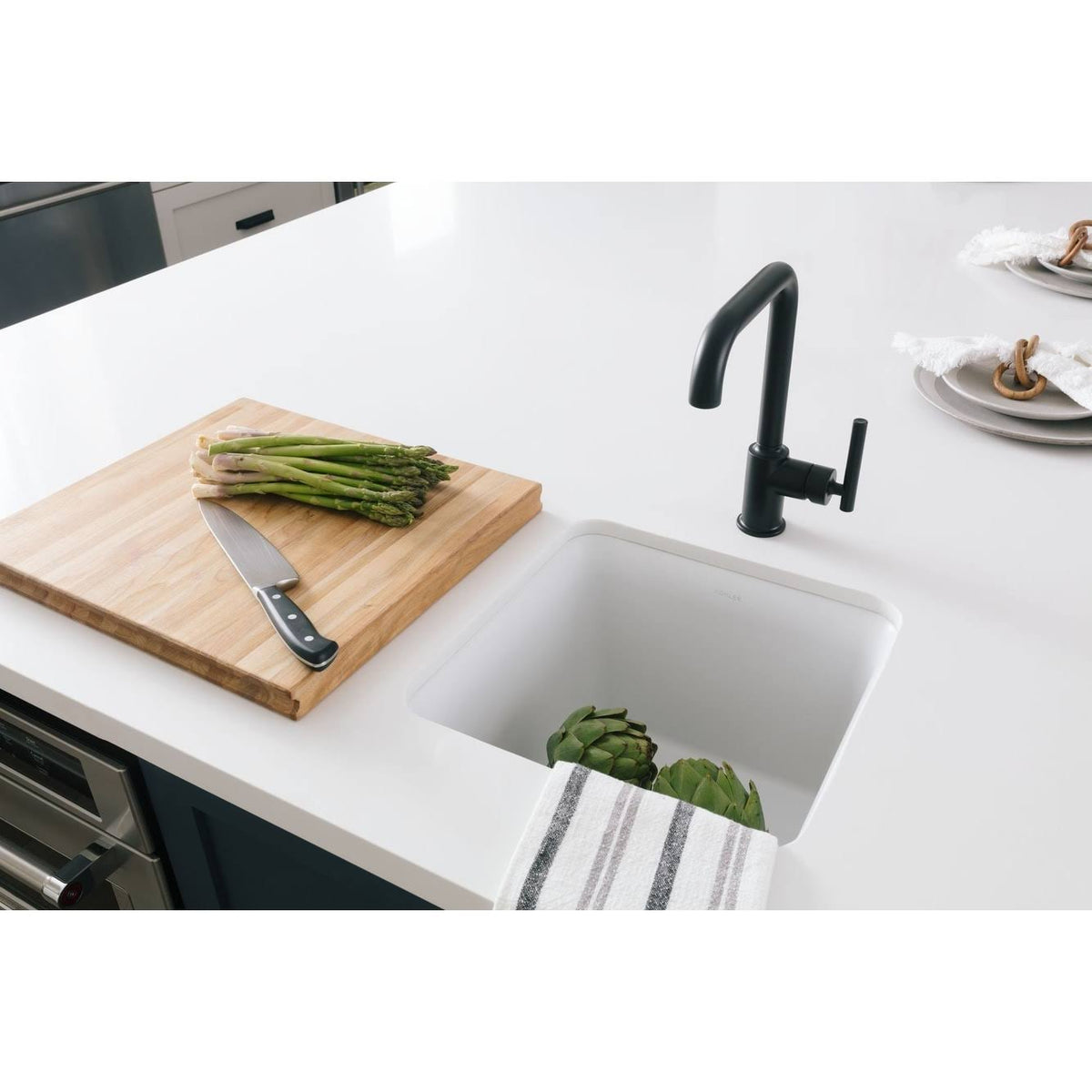 Matte Black Bar Sink P917