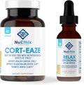 Relaxation Supplement Bundle, 60 Capsules and 2 Fluid Ounces Y39198
