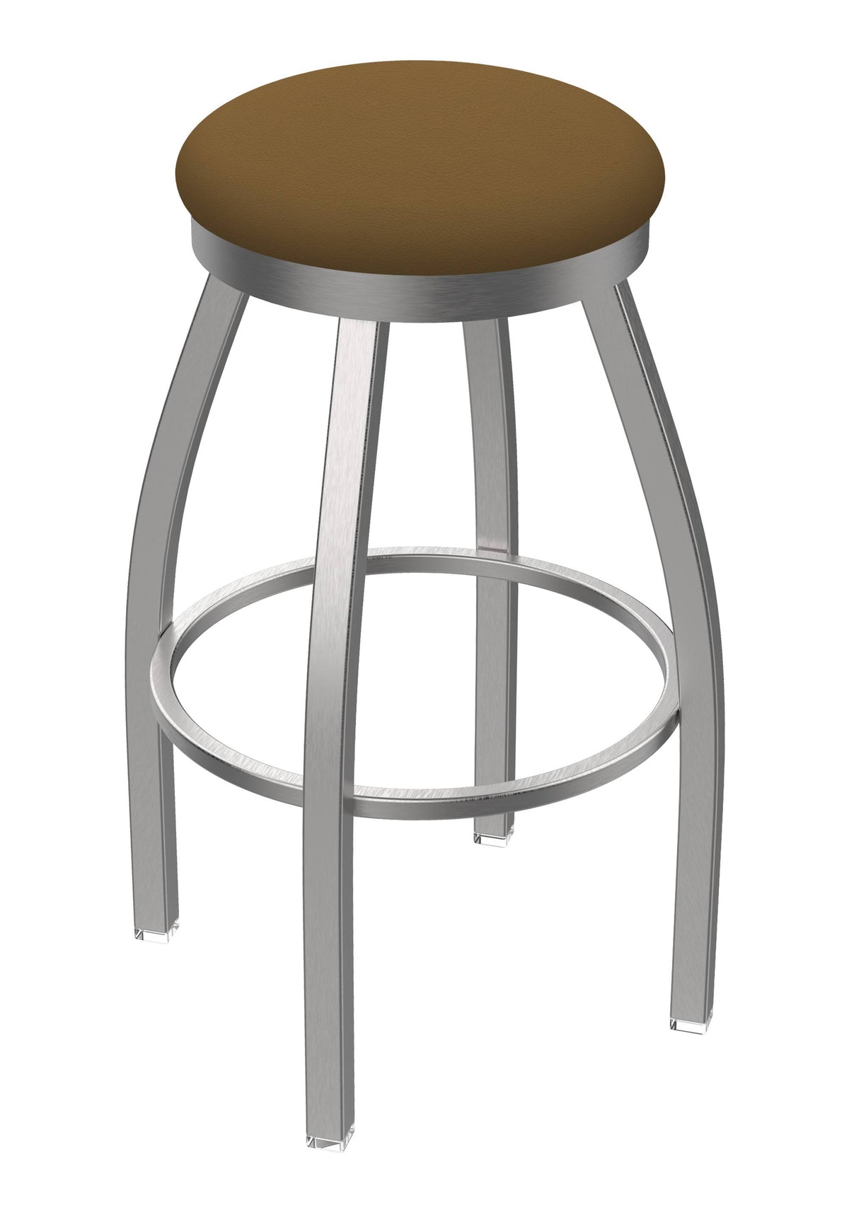 30x22 Swivel Bar Stool with Stainless Finish N781