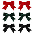 Velvet Hair Bows Alligator Barrettes Hair Accessories D608