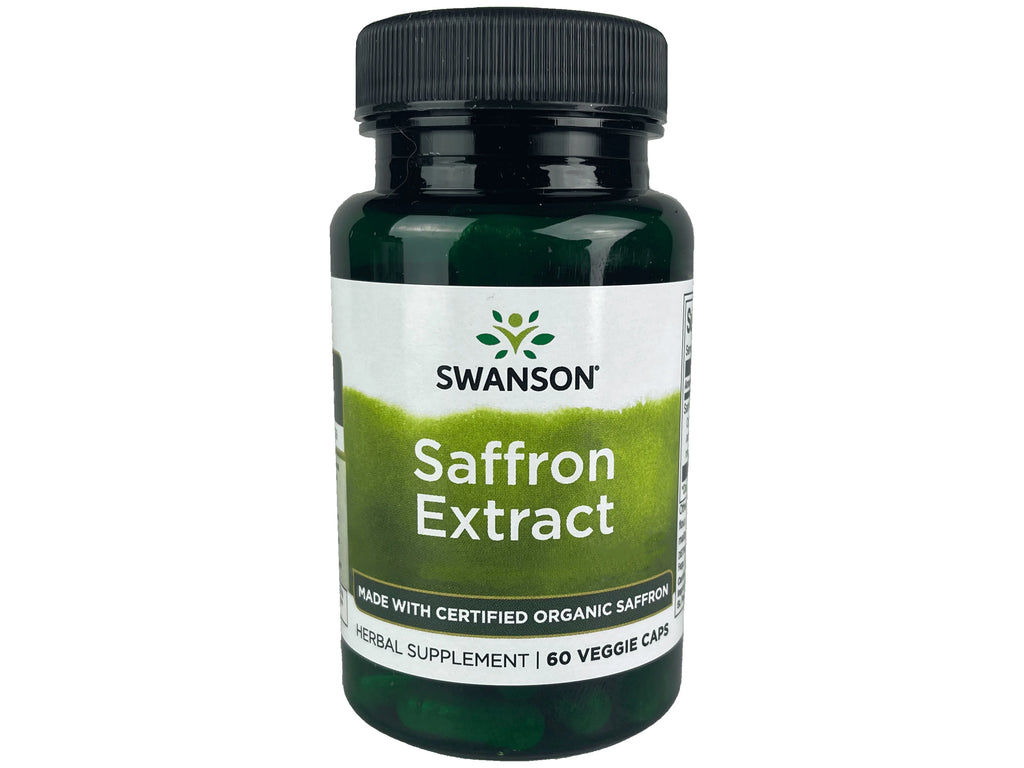 60 Veggie Capsules Saffron Extract Herbal Supplement I6090