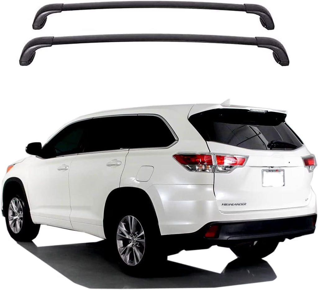 Black Aluminum Roof Rack Crossbars X491621