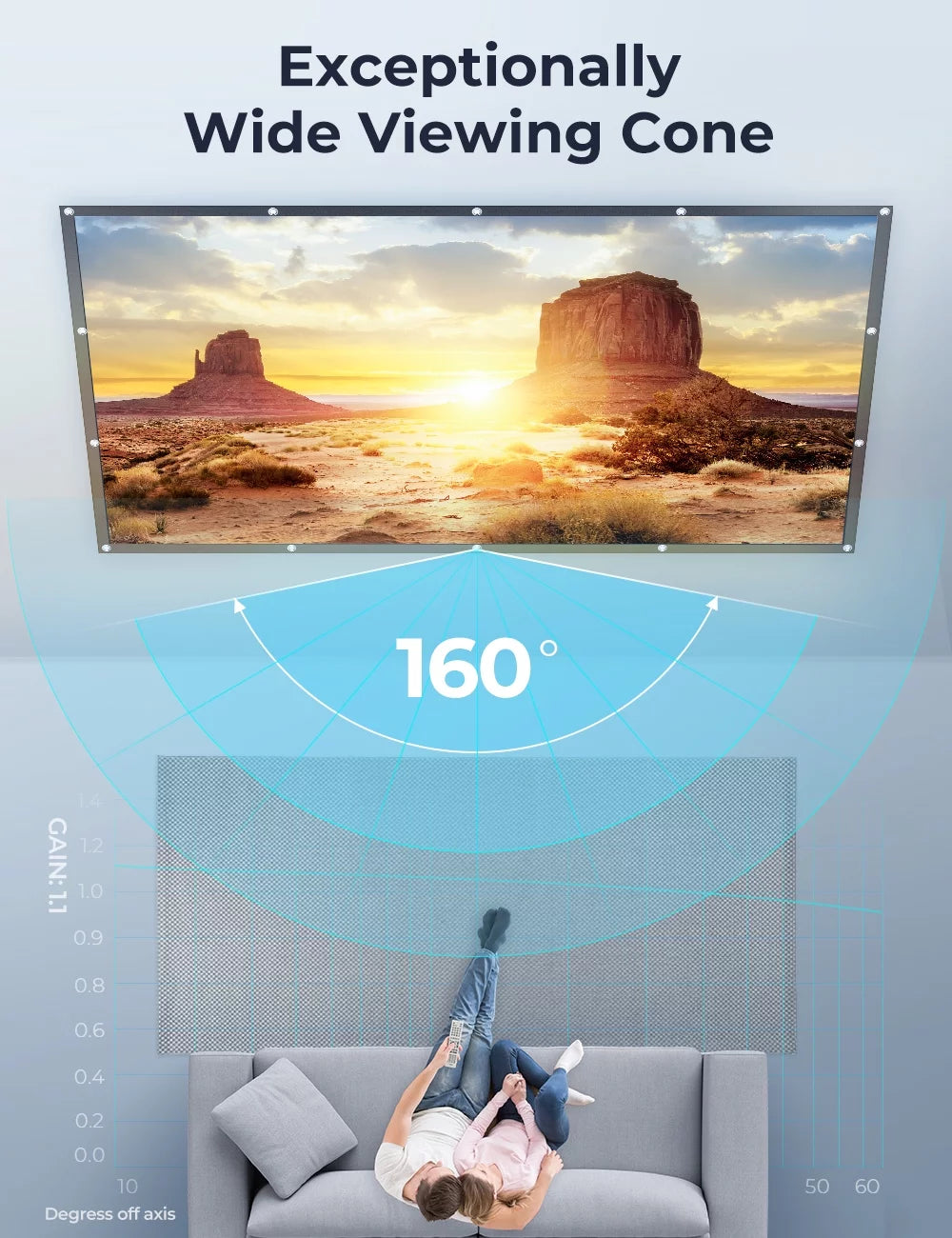 120 inches 16:9 Portable Projection Screen J482529
