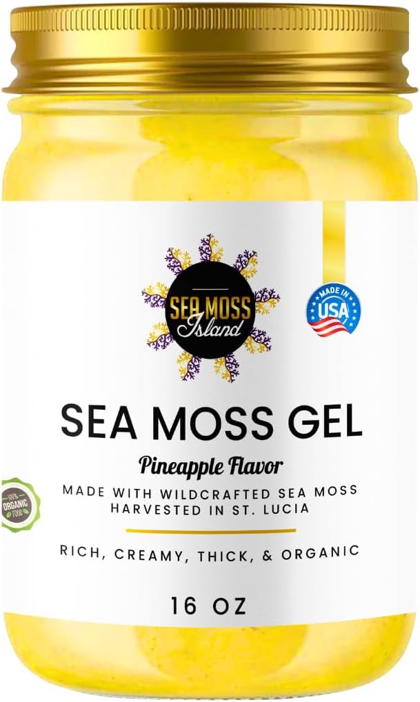 Organic Wildcrafted Irish Seamoss Gel E1829