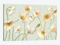 White and Bright Poppies Canvas Wall Decor Prints S8704