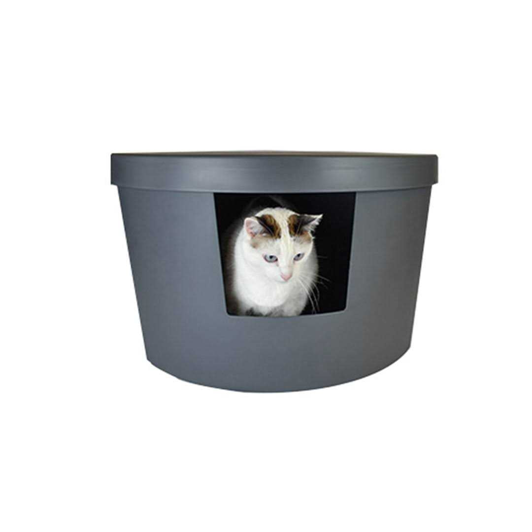 Plastic Enclosed Litter Box N426