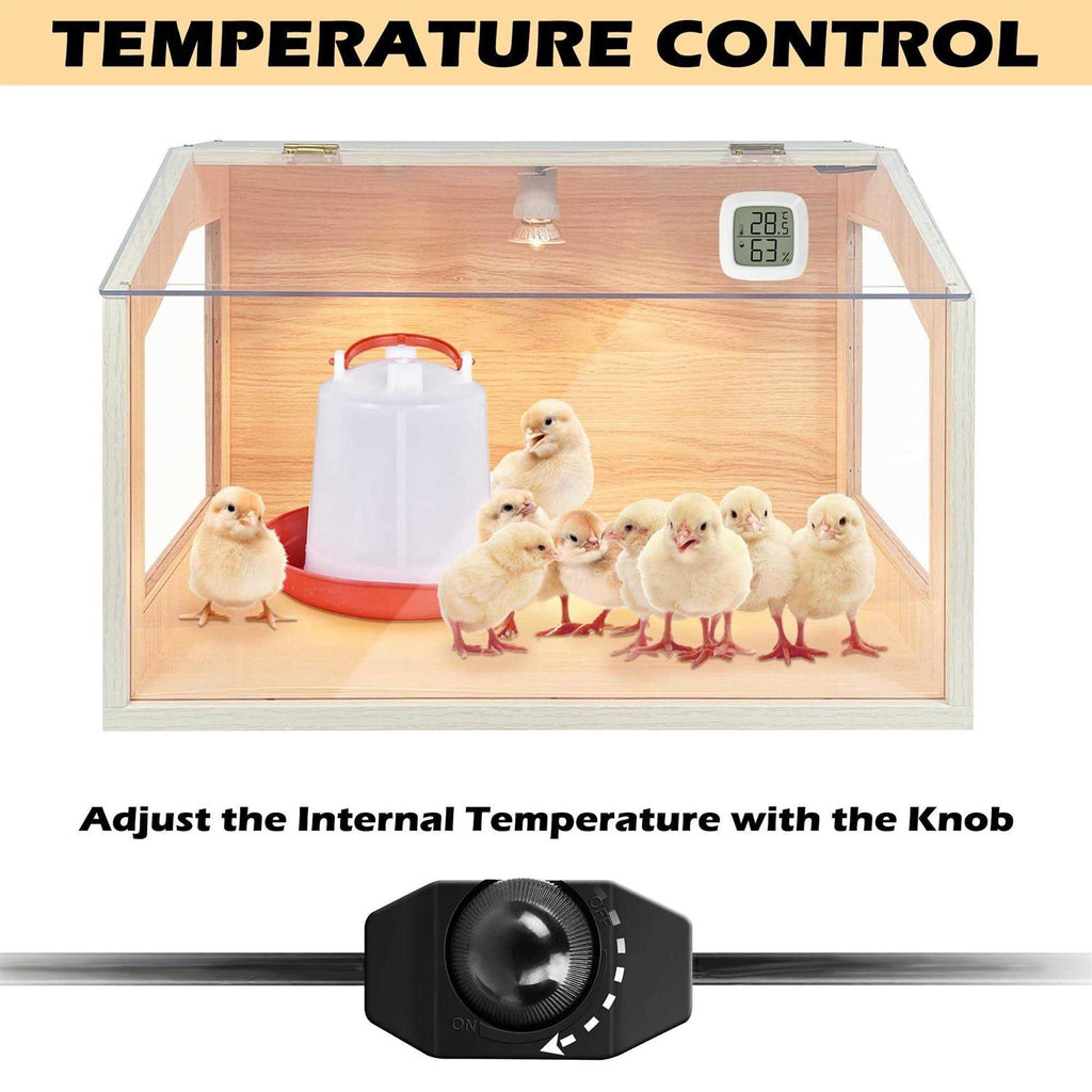 Intelligent Brooder Box with Built-in Heating Lamps P237