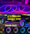 17.5'' Double Row LED Wheel Ring Light IP68 Bluetooth N79896