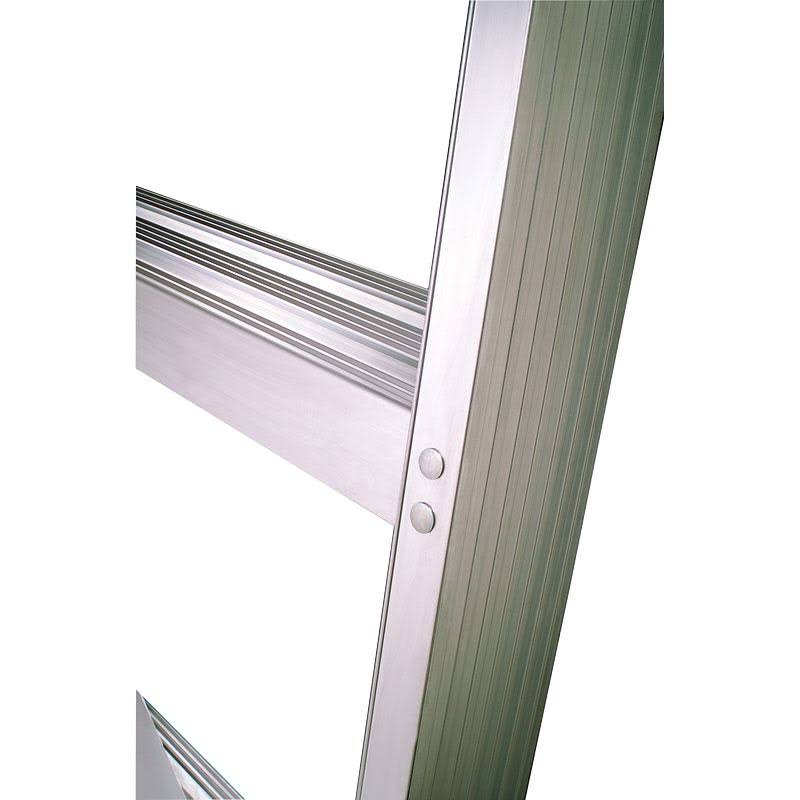 3 ft Aluminum Stepladder, 300 lb Capacity B923164