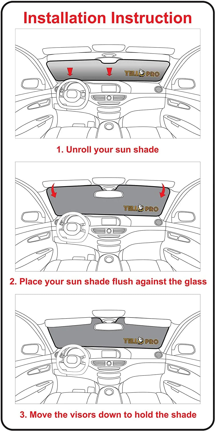 Front Windshield Sunshade for Chevrolet Blazer SUV T453