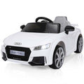 White 12V Electric Remote Control Kids Riding Car I3578