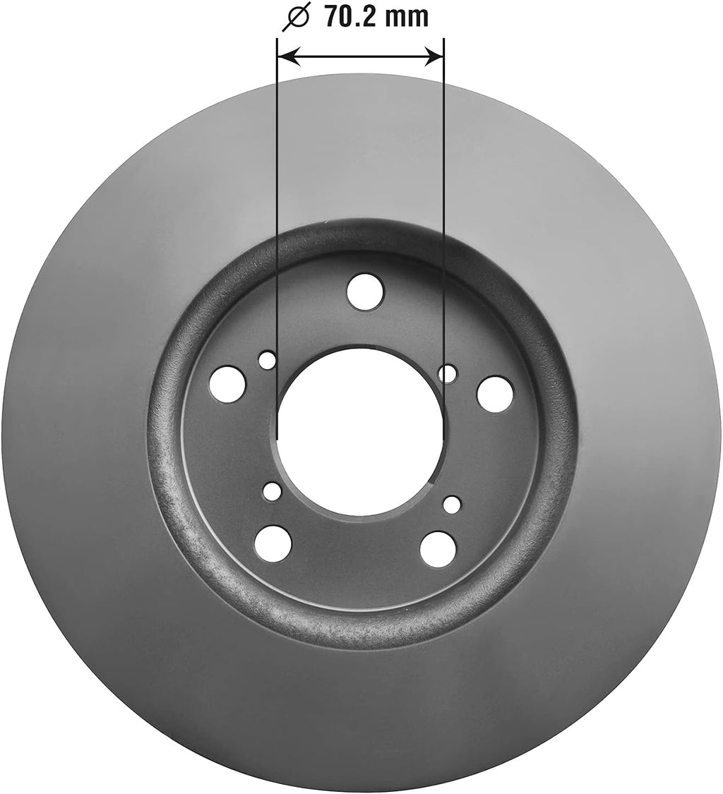 Front Brake Rotor Pack of 2 L383