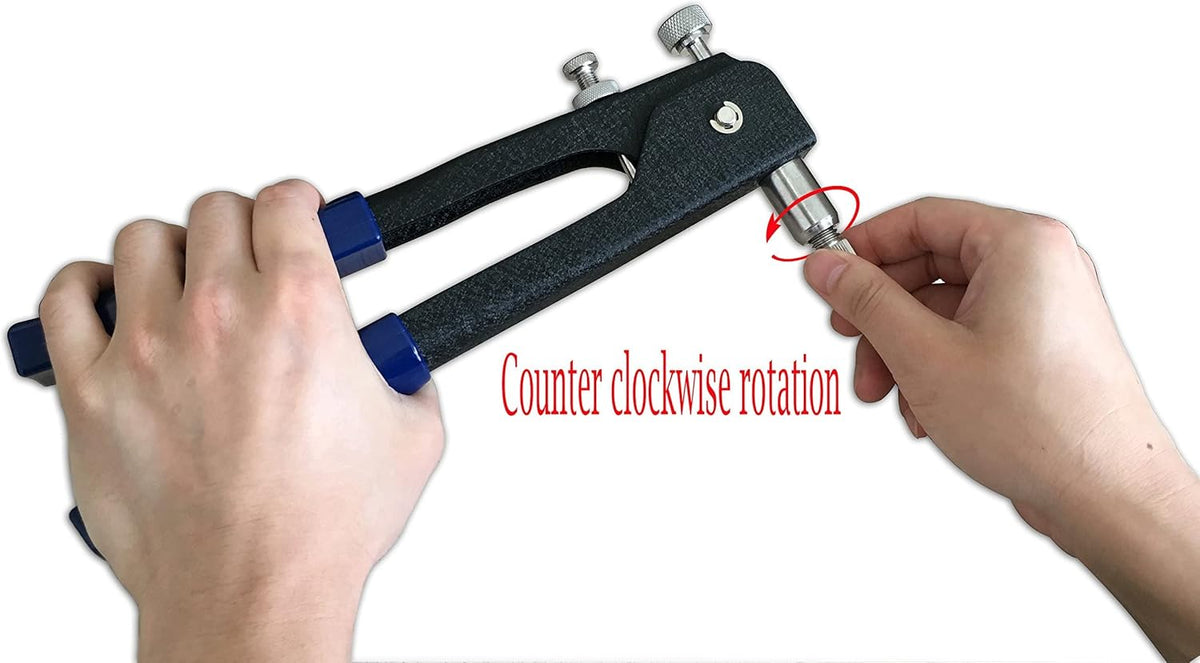 Heavy Duty Blind Riveting Tool Kit, 5pc Metric Mandrels, 250pcs Rivnuts, Pack of 2 J405