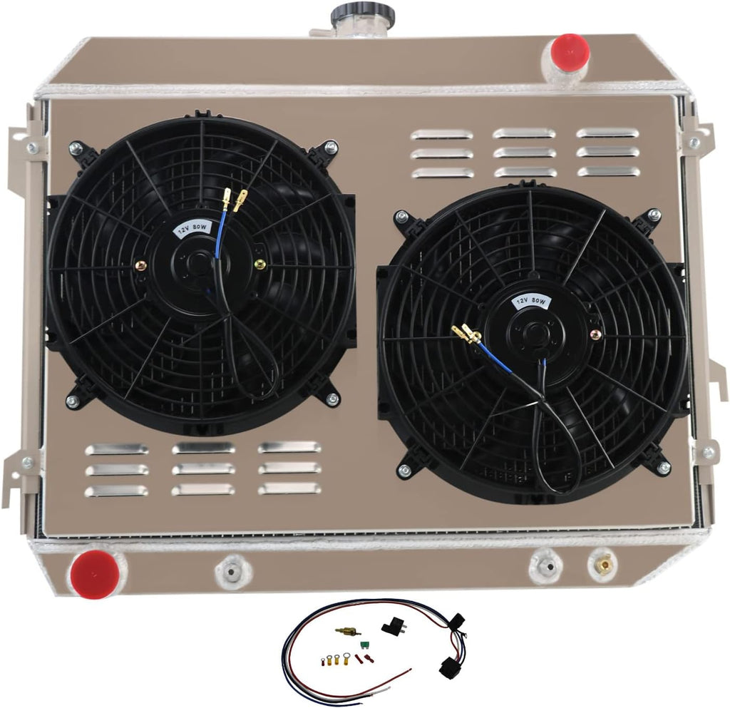 3 Row Core Radiator with 2 X 12 Fan X51063