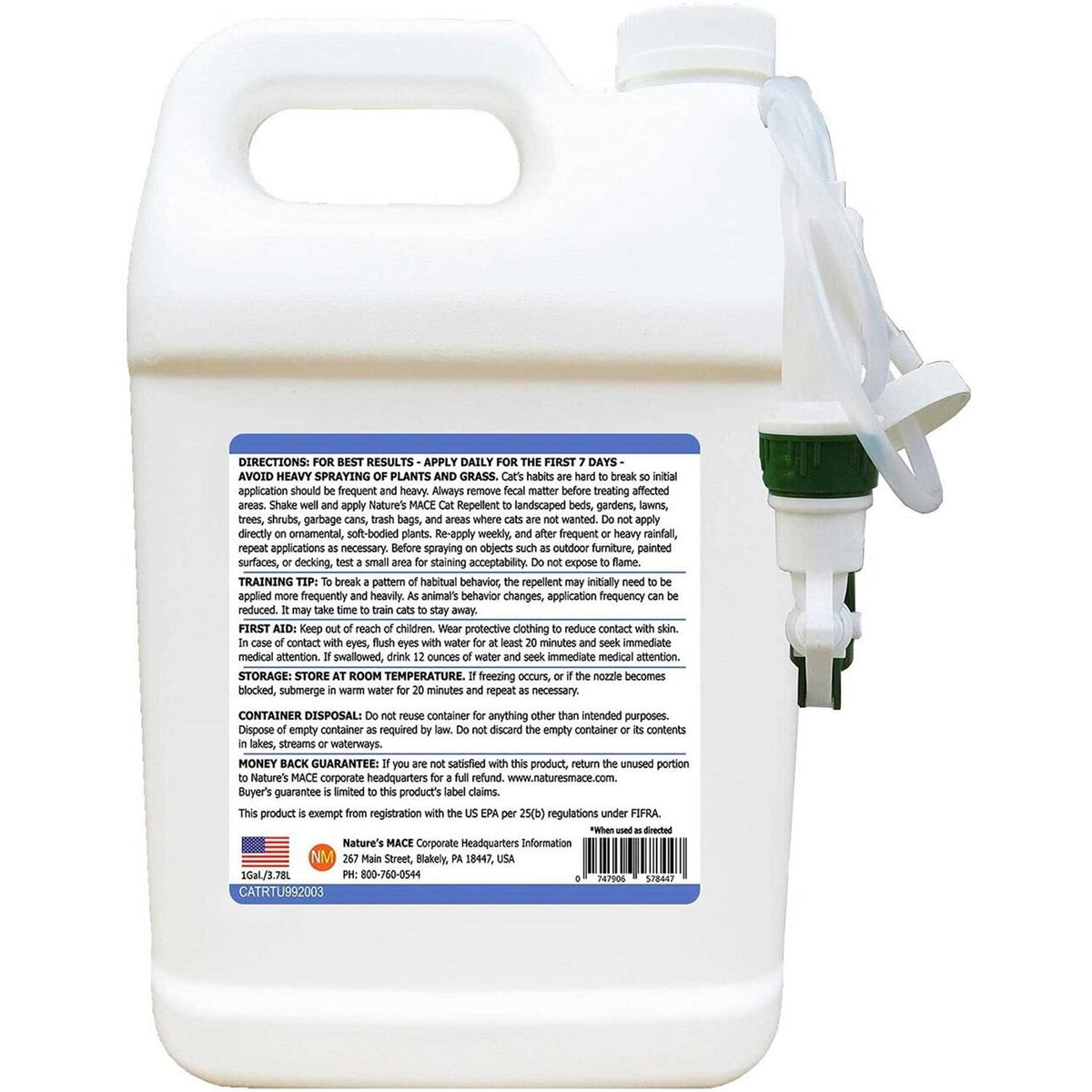 Cat Repellent Outdoor Spray J560648