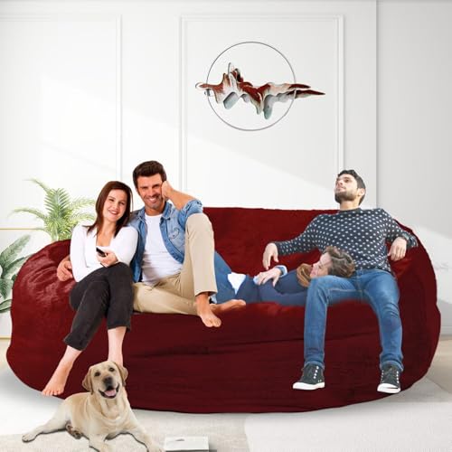 3FT Soft Removable Cover Light Gray Bean Bag Chair W521