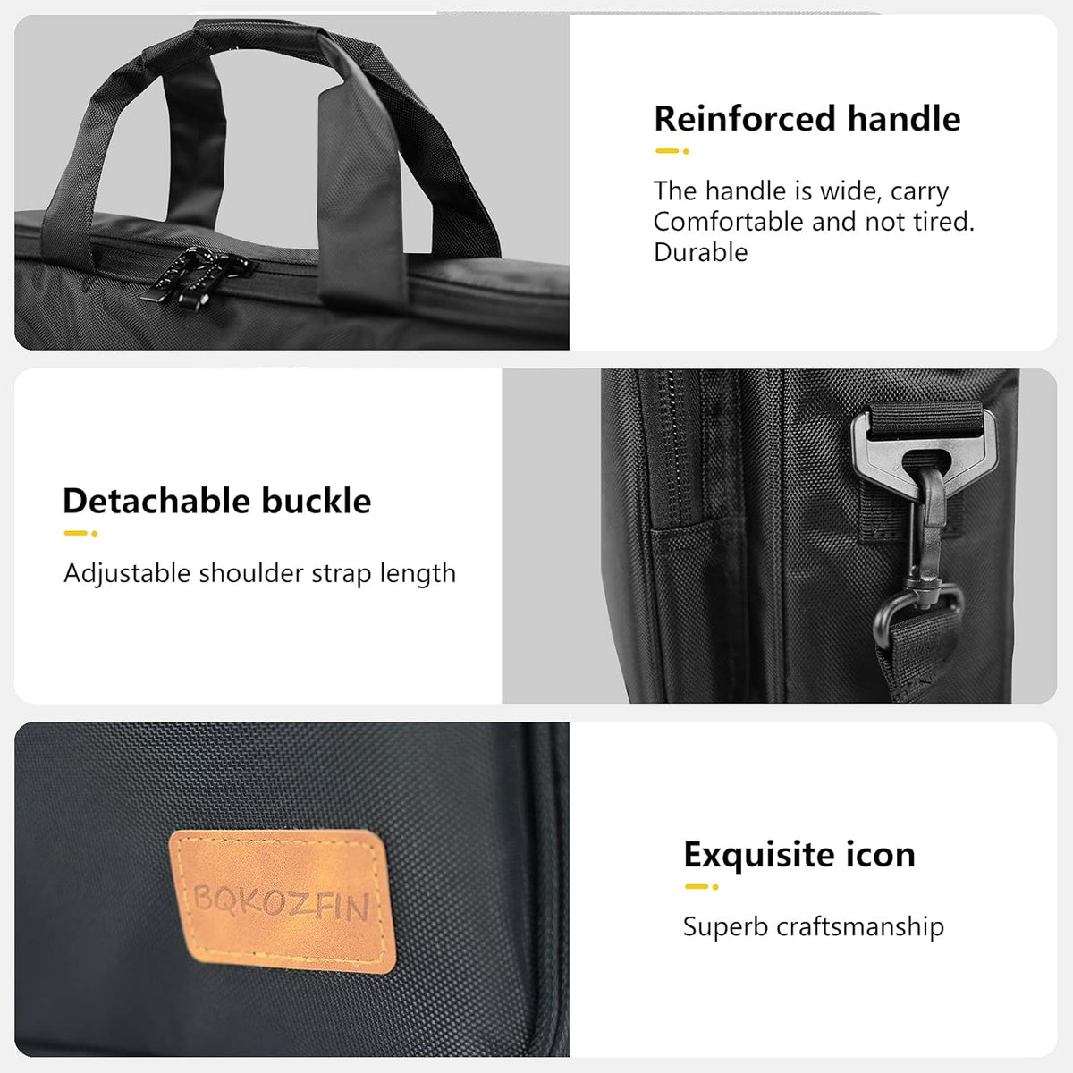 Lightweight Oxford Storage Case, Black Y71993