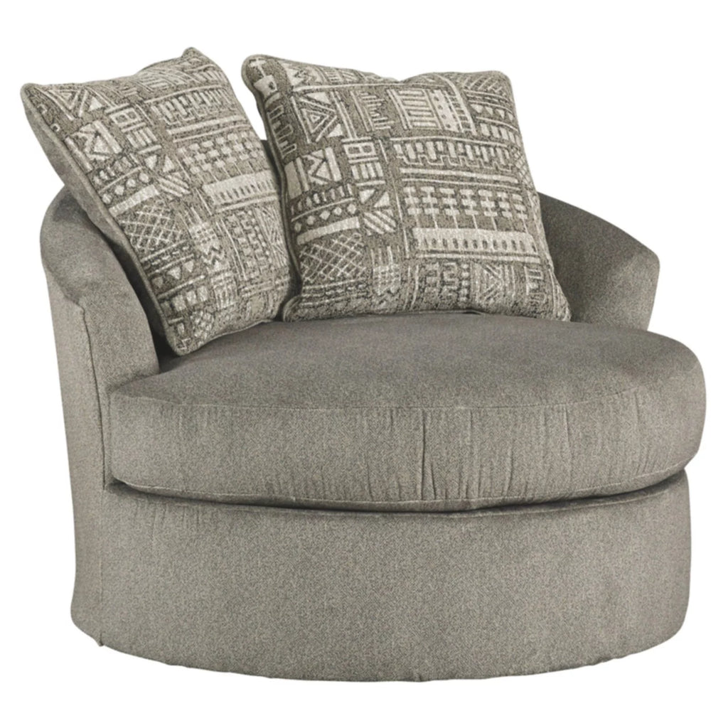 Swivel Accent Chair in Ash G9199