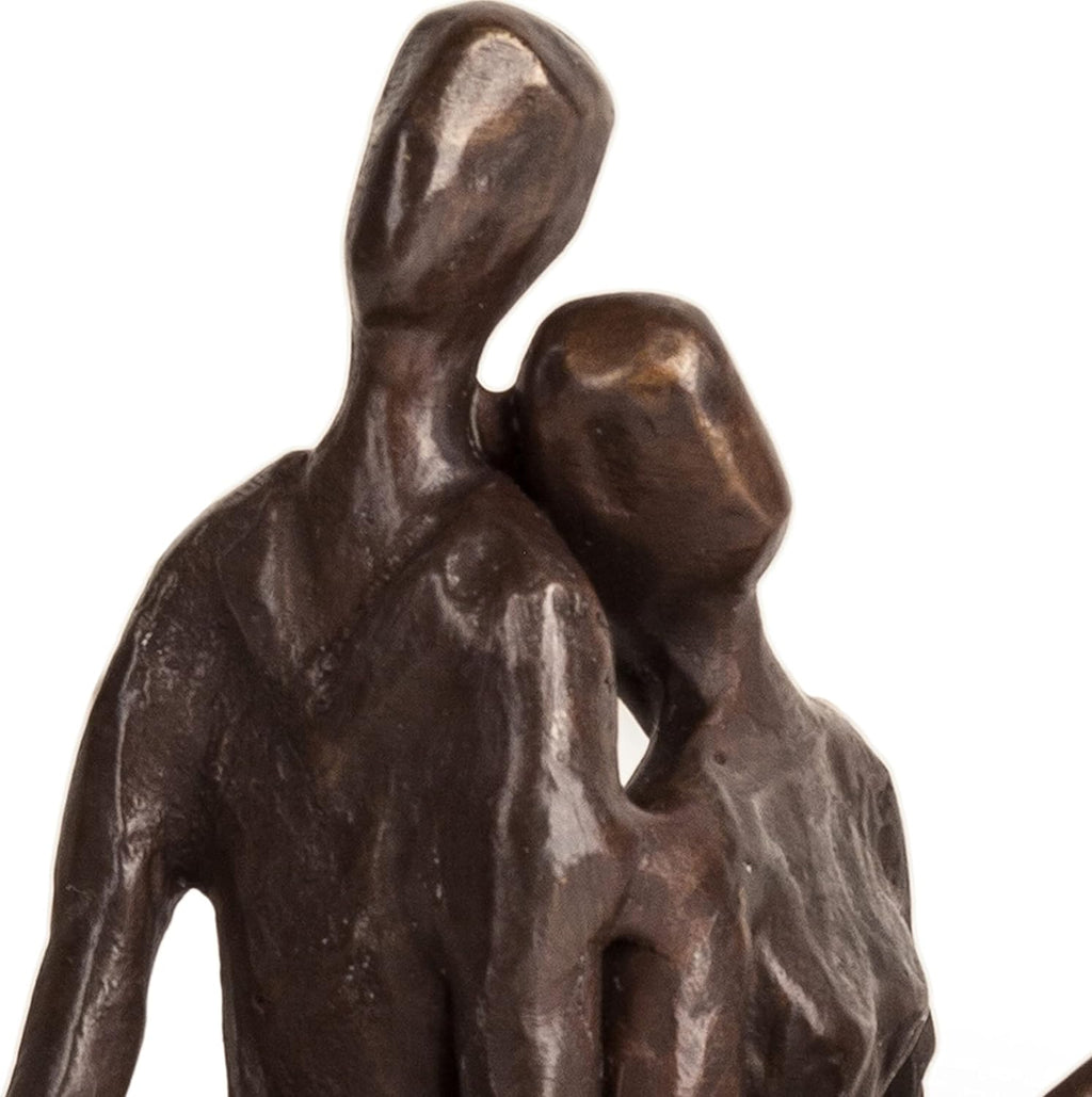 Cast Bronze Sculpture Romantic Couple Z4132