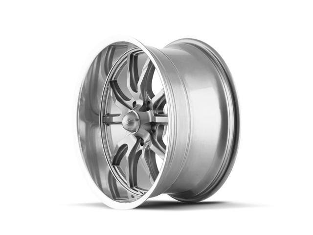 Grey/Polished Lip 15x8 Wheel H2264