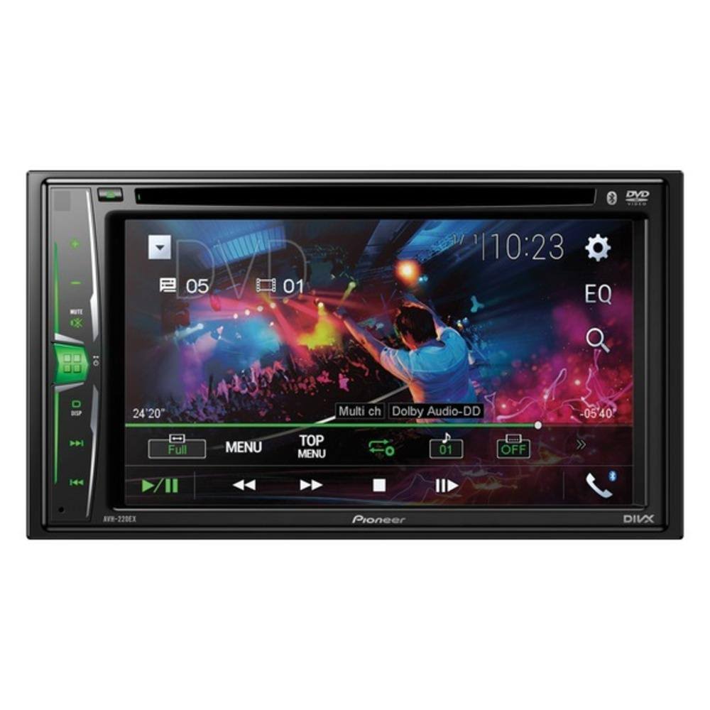 6.2" Double-DIN Multimedia DVD Receiver with Bluetooth C734