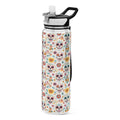 Skull Sunflowers Skeleton 32oz Tritan Leakproof Water Bottle G978