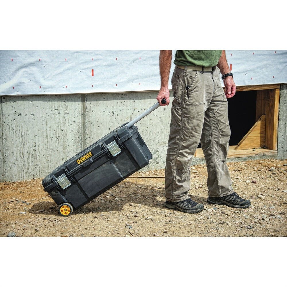 Black Tool Box on Wheels M403524