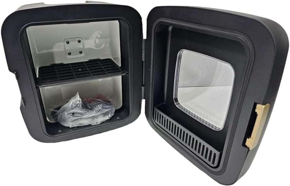 Black Mini Beverage Cooler Holds 12 cans X1760