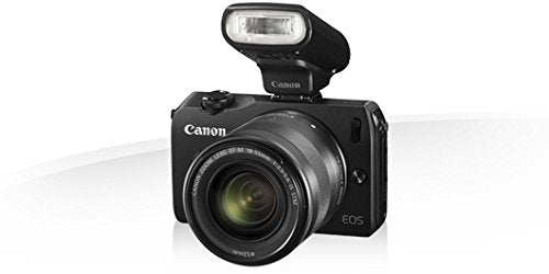 Black 18.0 MP Compact System Camera with 3.0-Inch LCD and EF-M22 STM Lens X855219
