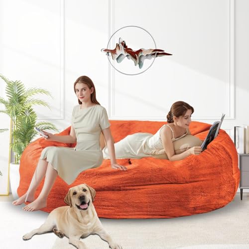3FT Soft Removable Cover Light Gray Bean Bag Chair W521