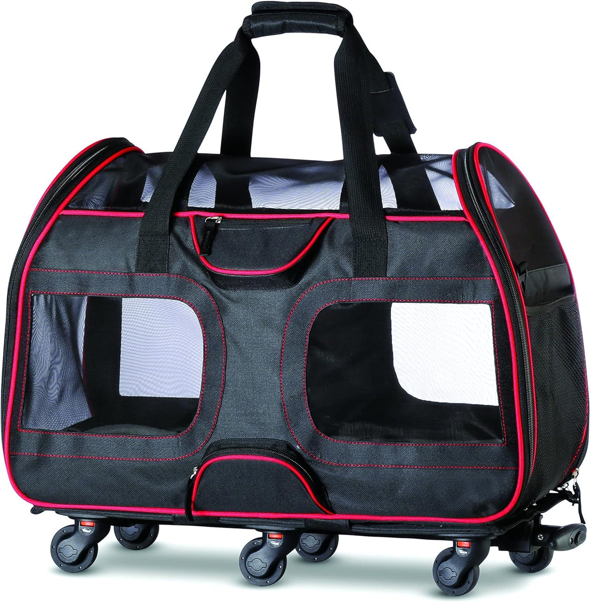 Airline Approved Soft Sided Pet Carrier with Wheels M23323