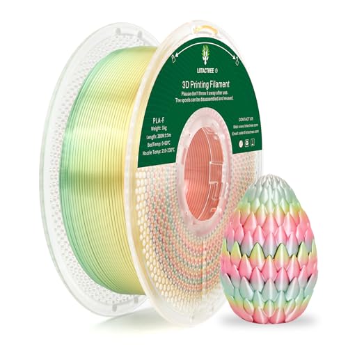 Silk PLA Filament 1.75mm Triple Colors 1kg Spool S958
