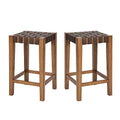 Brown 24 inch Counter Stool Set of 2 X670