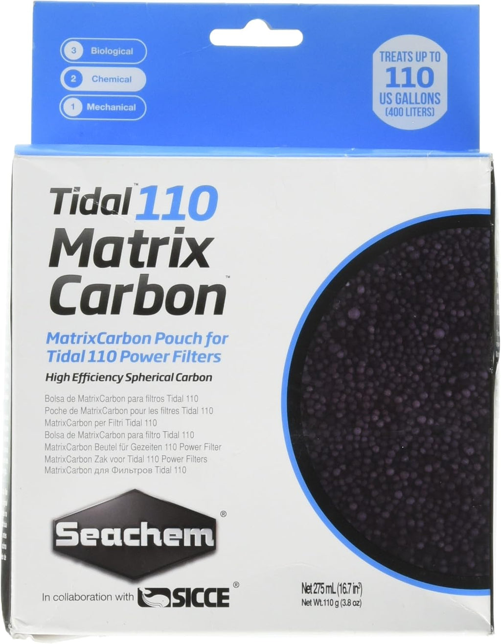 Activated Spherical Carbon Bead 110 ml K82583