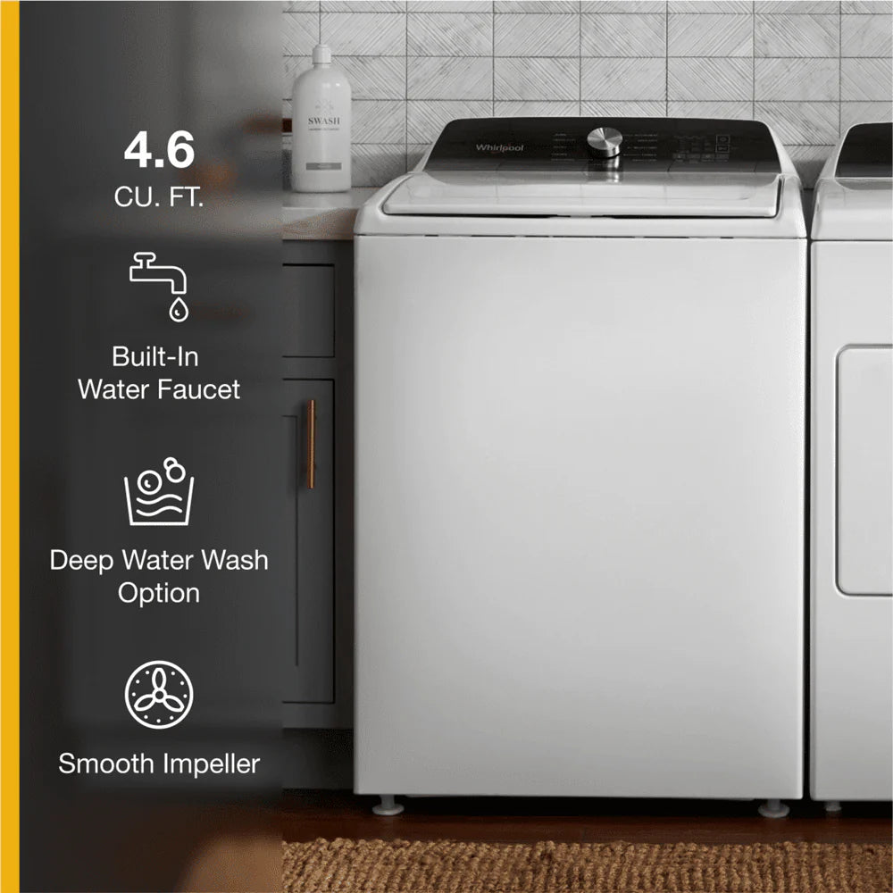 White 4.6 Cu. Ft. Top Load Impeller Washer A303