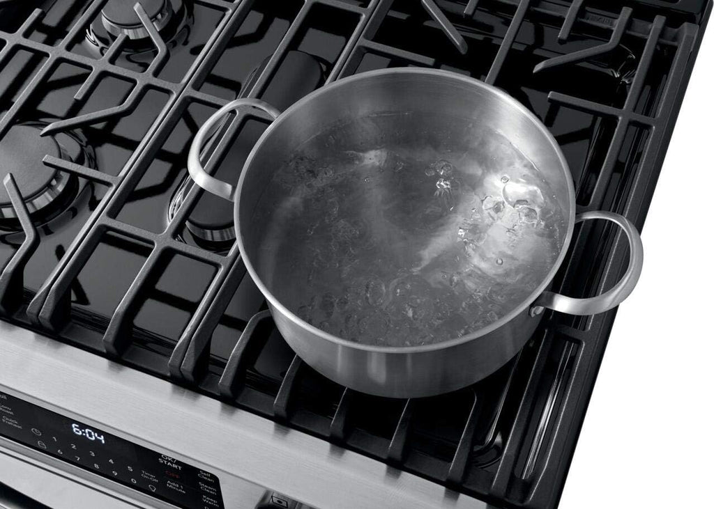 30" Gas Range with 5 Sealed Burners, True Convection Oven, Stainless Steel S4351