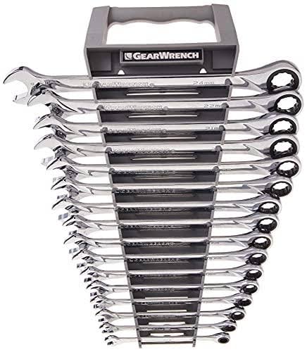 16 Piece Metric Ratcheting Combination Wrench Set E209198